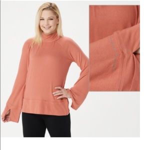 Peace Love World Bree Bell Sleeve Comfy Knit Top